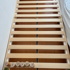 タンスのゲン、すのこフレーム、アイリスプラザポケットコイルマットレスの画像