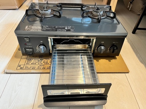 ガステーブル　ガスコンロ　Paloma IC‑S37‑2R
