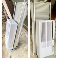 【動作品】2021年製 KOIZUMI 窓用 冷房 エアコン KAW-1612 の画像