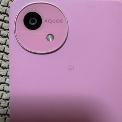 AQUOS wish 5 ピンク　手帳型ケース付きの画像