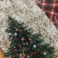 クリスマス　クッションカバーの画像