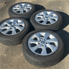 セレナC26 純正ホイールと 夏用タイヤ　4本セットの画像