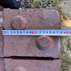 レンガブロックの画像