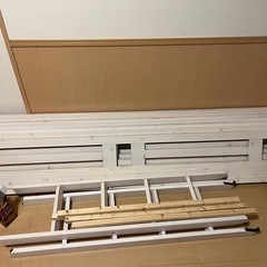 2段ベッド　ホワイト（２セット）複数交渉中。取りに来てもらえる方のみの画像