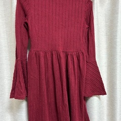 赤いワンピースの画像