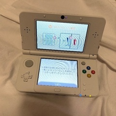 Newニンテンドー3DS ホワイト 本体 どうぶつの森 着せ替え きぬよの画像