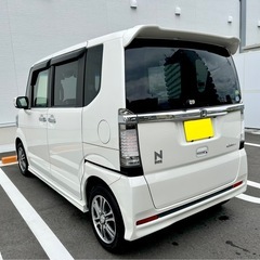 ホンダN-BOXカスタムSSパッケージ！TV Bカメラ 車検満ドラレコ軽自動車の画像