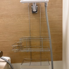 【明日まで】シャワーラック バス収納 ユニットバス 収納の画像