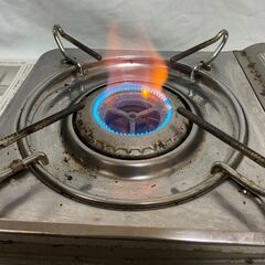 トーホー　カセットガスコンロ　使用感あり　動作確認済みの画像