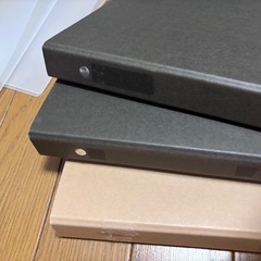 【定価５千円】無印良品　バインダーセット a4 30穴 b5 26穴
の画像