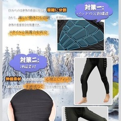 ヒッププロテクター S ロング 衝撃吸収 EVAパッド 男女兼用の画像