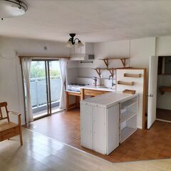 ペットと一緒に団地暮らし！ さわやかにリノベされたお部屋が…