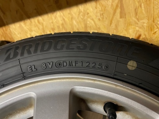 夏タイヤ155/65R14 2025製のタイヤ