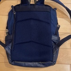 ナイロン製 ネイビー リュック・バックパックの画像