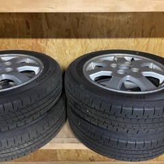 夏タイヤ155/65R14 2025製のタイヤの画像