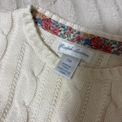 セーター　80サイズの画像