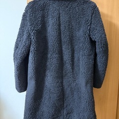 ユニクロ防風アウターフリースステンカラーコートSの画像
