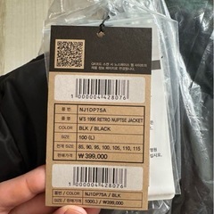 ノースフェイスNorthfaceNUPTSE1996 未開封新品NJ1DP75Aの画像