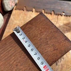 木製ブロック　飾り台　の画像