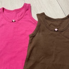 80 タンクトップ　ロンパースの画像