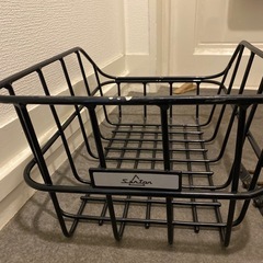 自転車後ろかごの画像