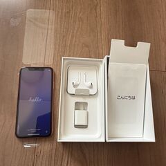 美品　iPhoneXR コラール　64GB SIMフリー　元箱付属品ほぼ付きの画像
