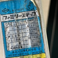 ハセガワ　ファミリーステップ、6段脚立の画像