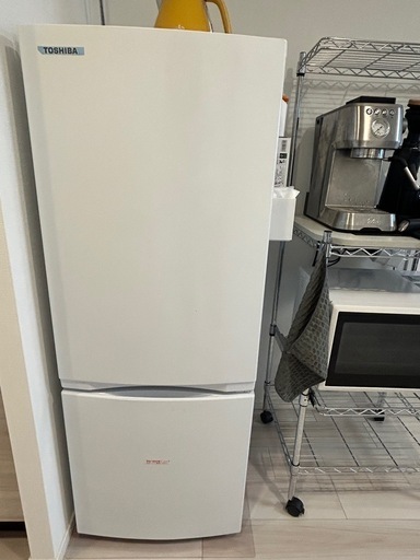 ❄️TOSHIBA 冷蔵庫 153L（2025年モデル）ほぼ新品／半額でお譲りします