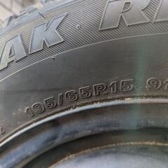 スタッドレス　ミニバン　195/65R15　の画像