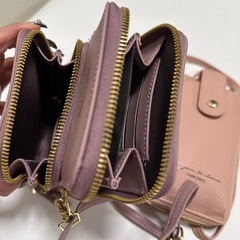 【美品】FOREVER YAMEILI スマホショルダーポーチ　サコッシュの画像