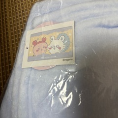 ちいかわ　超BIGマイヤーブランケット（カニちゃん、モモンガ）の画像