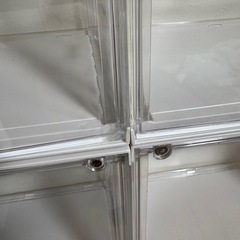 フィギュアケース　クリアアクリル　2列4段　　の画像