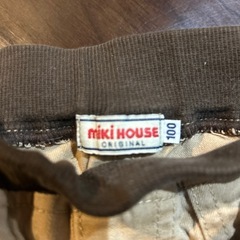 ミキハウス　100㎝　ズボン2本セットの画像