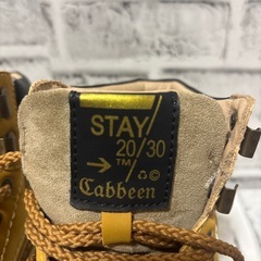 Cabbeen  イエロー　ワークブーツの画像