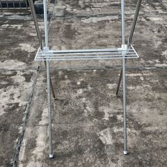 ■郵送にも対応いたします■ステンレス室内物干し・組み立て式■中古品■便利■の画像