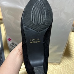 黒ブーティーの画像