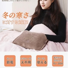【新品未開封】湯たんぽ 充電式の画像