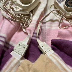 ダブル　電気毛布の画像