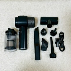 【大掃除】急速充電 ハンディクリーナー コードレス小型掃除機 32000Paの画像