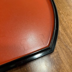 扇形のお盆　2個セットの画像