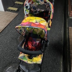 2人乗りベビーカーの画像
