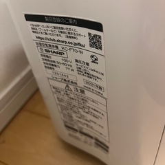 SHARP 空気清浄加湿機の画像