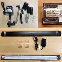 GEX 60cm曲げガラス水槽（LED/ガラスフタ/上部フィルターケース付き）の画像