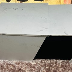 ローテーブル センターテーブル 正方形 スライド収納 引き出し LOWYAの画像