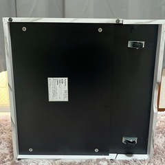 ローテーブル センターテーブル 正方形 スライド収納 引き出し LOWYAの画像