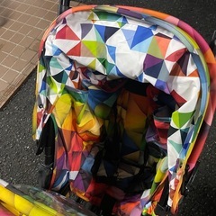 2人乗りベビーカーの画像