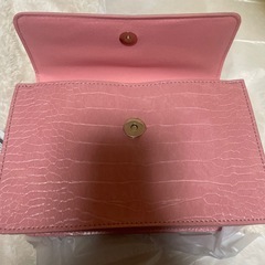 マイメロディ　ロングストラップクロコダイル風ショルダーバッグ　サンリオ　の画像