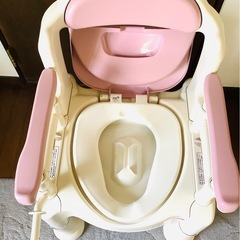 未使用  簡易手すり付ポータブルトイレの画像