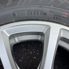 ◆155/65R14 ほぼ未使用スタッドレスタイヤ&アルミホイール4本セット◆の画像