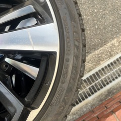 スタッドレスタイヤ付きSUBARU純正アルミホイール4本セットの画像